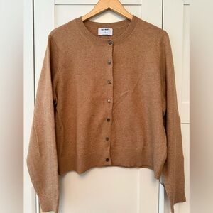 Old Navy Camel Crewneck Soft Cardigan, XL